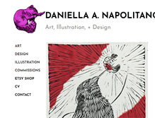 Tablet Screenshot of daniellanapolitano.com